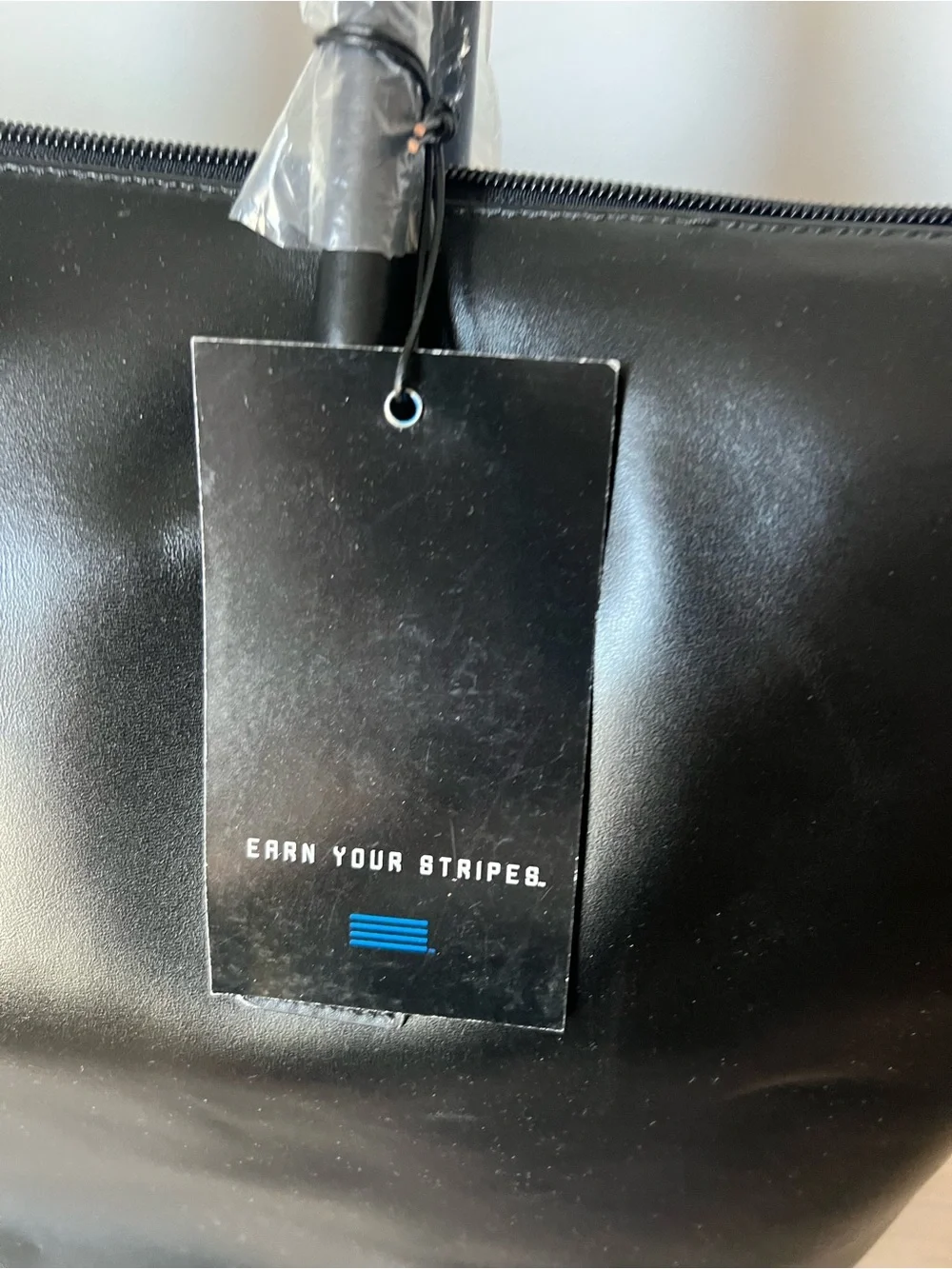 Canto NYC Earn Your Stripes Leather Bag